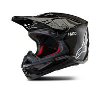 Alpinestars Supertech S-M10 Solid 2024 Casque de motocross, noir, taille S