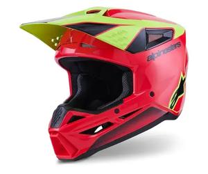 casque cross alpinestars youth s-m3 fray - rouge / jaune / noir M