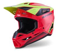 casque cross alpinestars youth s-m3 fray - rouge / jaune / noir S