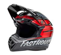 Bell Moto-10 Spherical MIPS Fasthouse DITD 25, casque de motocro L Noir/Gris/Rouge/Blanc Noir/Gris/Rouge/Blanc