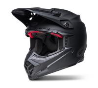 Bell Moto-9S Flex Solid, casque croisé S Noir Mat Noir Mat