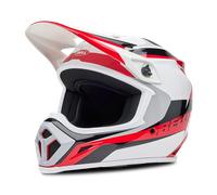 Casque Motocross BELL MX-9 MIPS Rift Blanc Noir Rouge