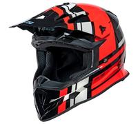 casque cross / enduro ixs 361 2.3 - noir / rouge XL