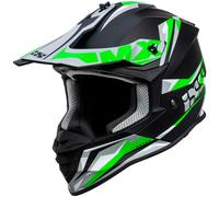 casque cross / enduro ixs 362 - noir / vert XL
