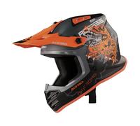 Casque Cross Enfant ACERBIS Profile Junior Noir Orange Mat