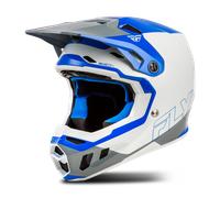 Fly Racing Formula CC Glide, casque de motocross L Bleu/Gris/Blanc Bleu/Gris/Blanc