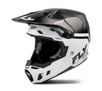 Fly Racing Formula CC Objective, casque de motocross M Noir/Blanc Noir/Blanc