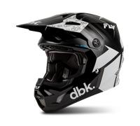 Casque Cross FLY Racing Formula CP DBK V27 Noir/Blanc/GrisL Noir,Blanc,Gris