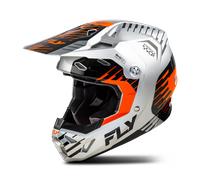 Casque Cross FLY Racing Formula CP Slice Gris/Orange/NoirM Gris,Orange,Noir