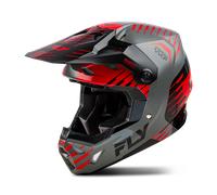 Casque Cross FLY Racing Formula CP Slice Gris/Rouge/NoirM Gris,Rouge,Noir