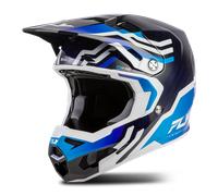 Casque Cross FLY Racing Formula S Carbon Byte V26 Blue Carbon/Bleu/BlancM Blue Carbon,Bleu,Blanc