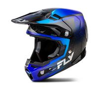 Casque Cross FLY Racing Formula S Protocol Noir/Carbone/BleuL Noir,Carbone,Bleu