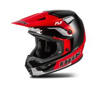Fly Racing Kinetic DBK Special Edition, casque de motocross M Noir/Rouge/Gris Clair Noir/Rouge/Gris Clair