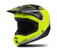 Fly Racing Kinetic Vision, casque croisé XXL Jaune Néon/Noir/Gris Jaune Néon/Noir/Gris
