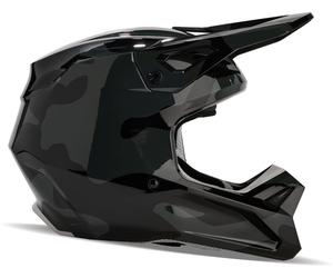Casque cross FOX V1 BNKR noir camo XS