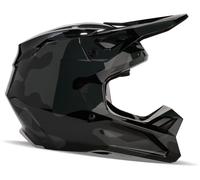 Casque cross FOX V1 BNKR YOUTH noir camo YS