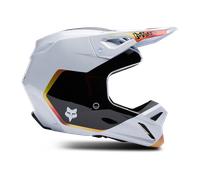 FOX Casque moto V1 Hello Future White 2025 L