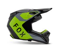 FOX Casque moto V1 Lean Grey / Yellow M