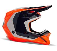 FOX Casque moto V1 Nitro Flo Orange 2024 S