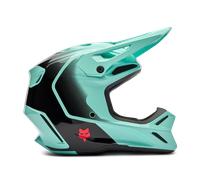 Fox Casque V3 DRIP MX Turquoise Taille S