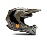 FOX Casque moto V3 Fade Brown / Black 2025 S