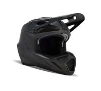 FOX V3 RS Carbon Solid Matte Black M