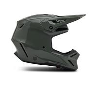 FOX V3 RS Carbon Solid MIPS Casque de motocross, gris, taille M pour homme