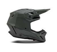 FOX V3 RS Carbon Solid MIPS Casque de motocross, gris, taille XL pour homme
