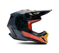 Casque Cross FOX V3 RS Grid Noir/OrangeXL Noir,Orange