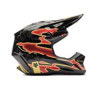 FOX V3 RS INNING MX-Helm schwarz XL