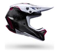 Casque Cross FOX V3 RS Tactile BlancL Blanc