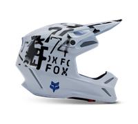 FOX V3 Seventy4 MIPS Casque de motocross, blanc, taille M pour homme