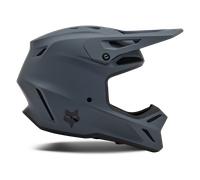 §Casque Cross FOX V3 Solid Graphite§