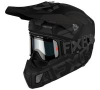 §Casque Cross FXR Clutch Cold Stop QRS Electric Black Ops§