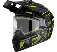 FXR Clutch X Evo Casque de motoneige, noir-jaune, taille S pour homme