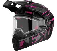 FXR Clutch X Evo Casque de motoneige, noir-rose, taille XL pour homme