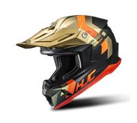 Casque cross HJC C50 Primal Or/OrangeS Or,Orange