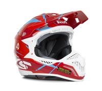 §Casque Cross iXS HX 179 Flash Rouge-Bleu§