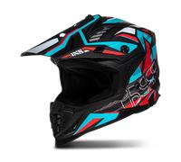 IXS iXS363 2.0 Casque de motocross, noir-bleu, taille M