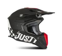 §Casque Cross Just1 J18 F Old School Noir§