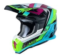 casque cross just1 j22 f frenetik - bleu / jaune M