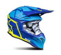 Casque JUST1 J39 Poséidon, Bleu/Jaune, Taille 62-XL