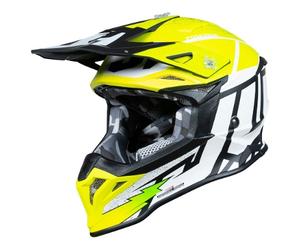 casque cross just1 j39 poseidon - jaune / noir S