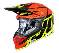 casque cross just1 j39 poseidon - jaune / rouge XL