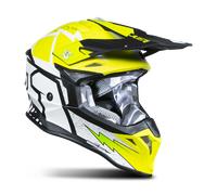 Just1 J39 Poseidon, casque croisé M Mat Jaune Néon/Blanc/Noir Mat Jaune Néon/Blanc/Noir