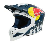 Kini Red Bull MXC1 1.0 Casque de motocross, bleu/blanc, Taille S