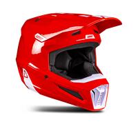 Leatt Casque de motocross 2.5 Solid V26 2026 Rouge/Blanc Taille L