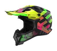 LS2 CASQUE CROSS MX700 SUBVERTER EVO II CHROMATIC - XL - LS2 CASQUE CROSS MX700 SUBVERTER EVO II CHROMATIC - NOIR