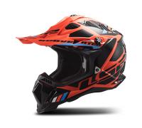LS2 MX700 Subverter Evo II Stomp Casque de motocross, noir-orange, taille M