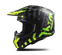 Casque Cross LS2 MX703 X-Force Barrière Jaune/Vert haute visibilitéL Barrière Jaune,Vert haute visibilité